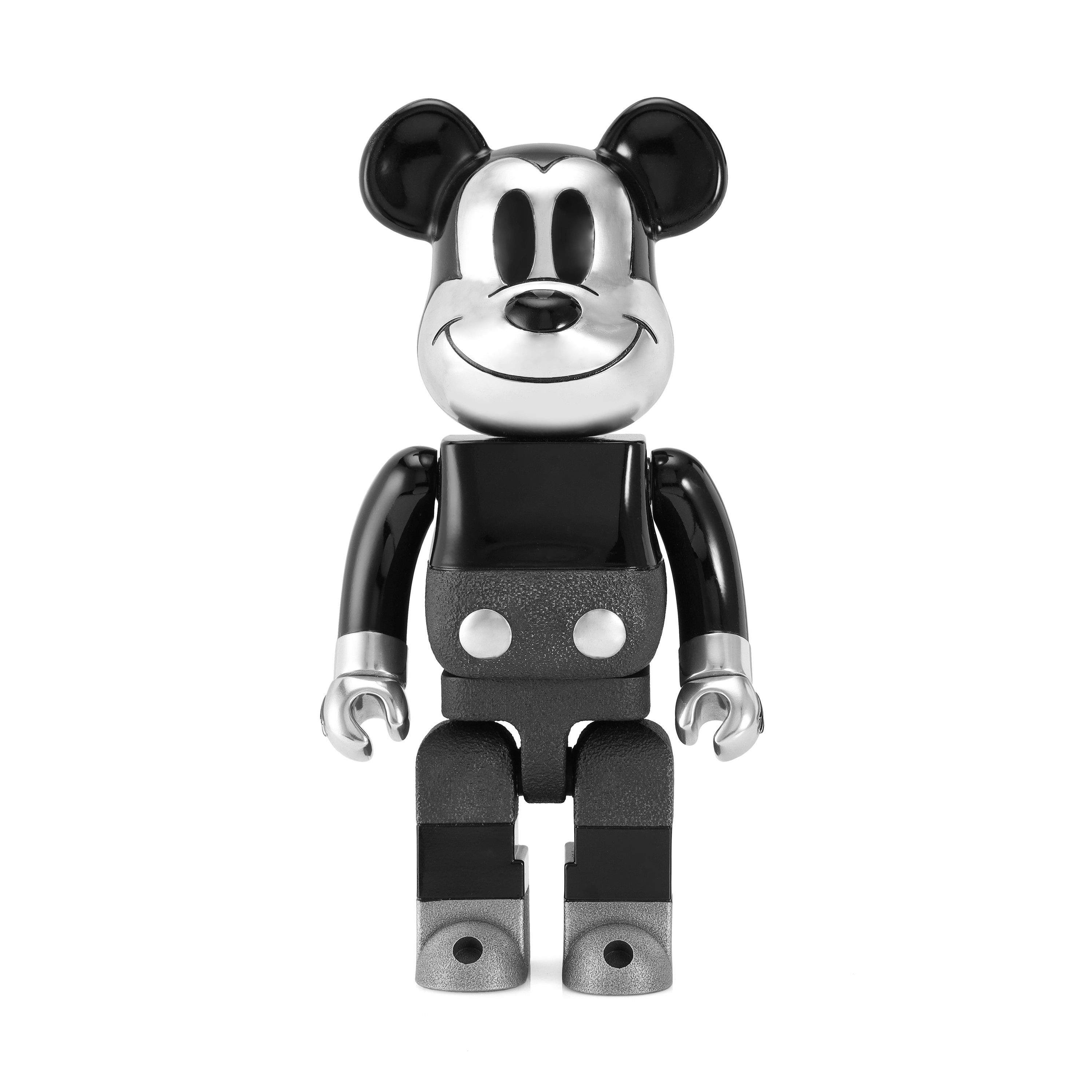 BE@RBRICK Royal Selangor Mickey Mouse B&W Ver. 400%