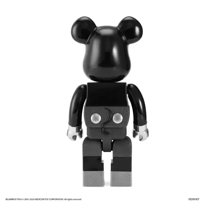 BE@RBRICK Royal Selangor Mickey Mouse B&W Ver. 400% - view 3