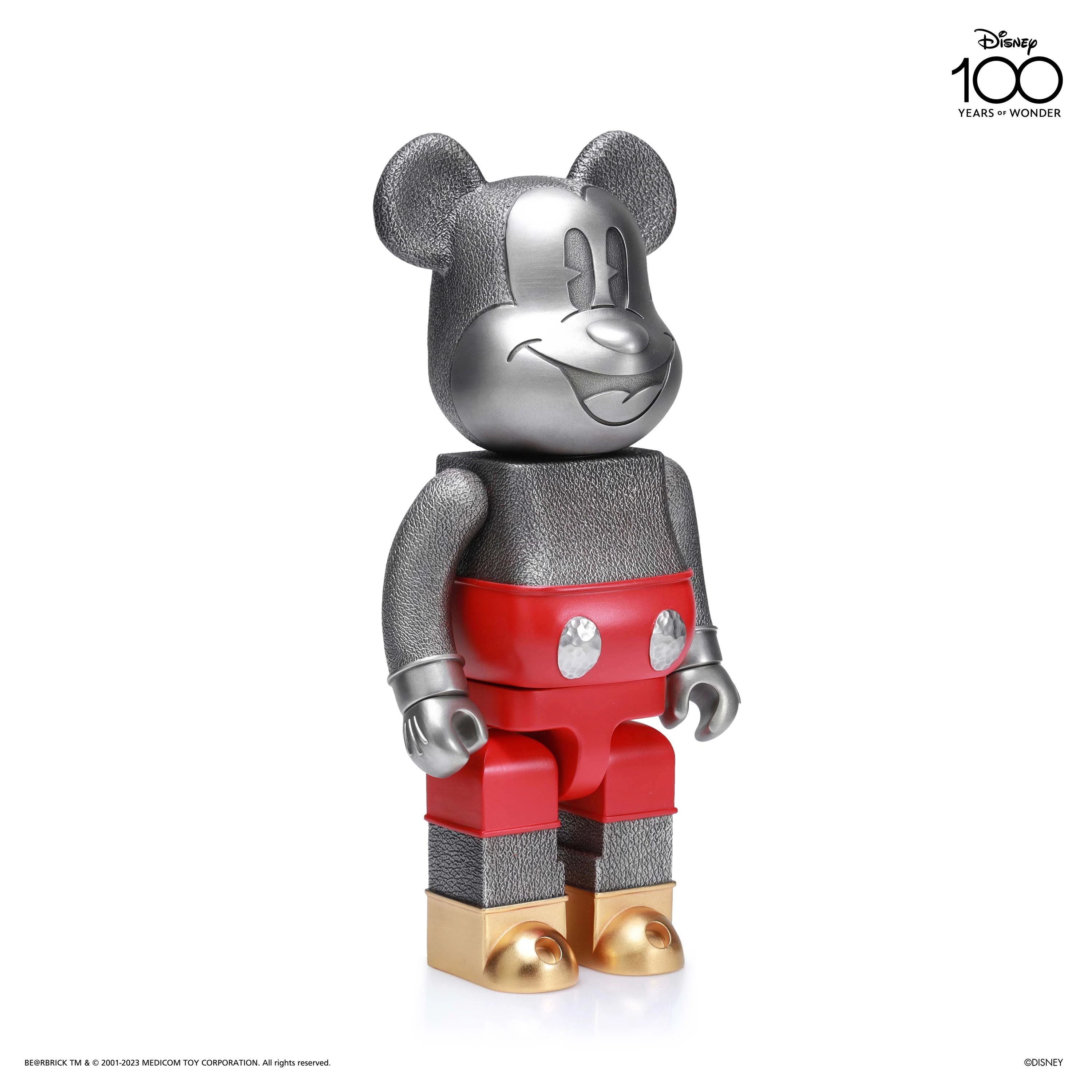 Special Edition Mickey Mouse Disney100 BE@RBRICK Royal Selangor - view 2