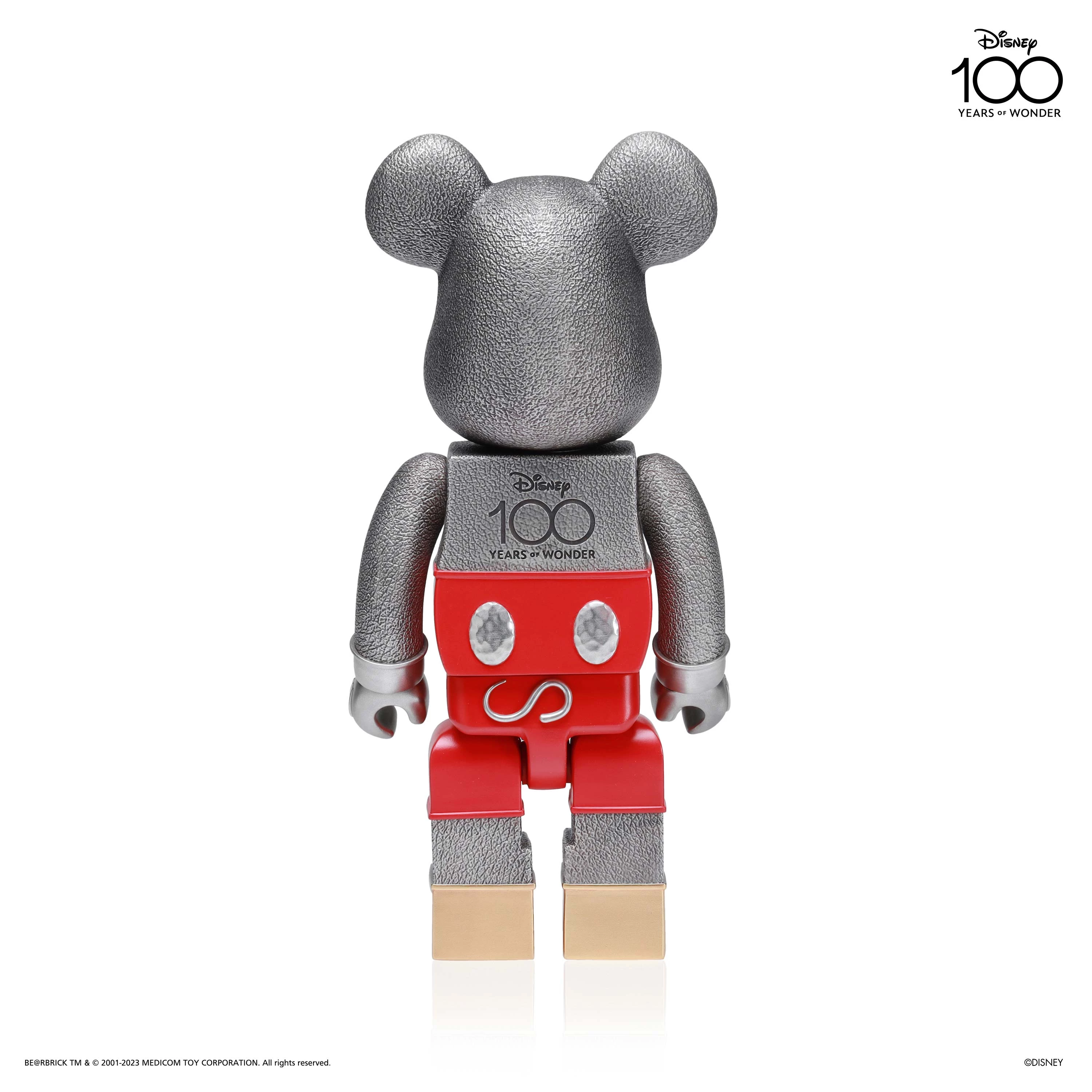 Special Edition Mickey Mouse Disney100 BE@RBRICK Royal Selangor - view 3