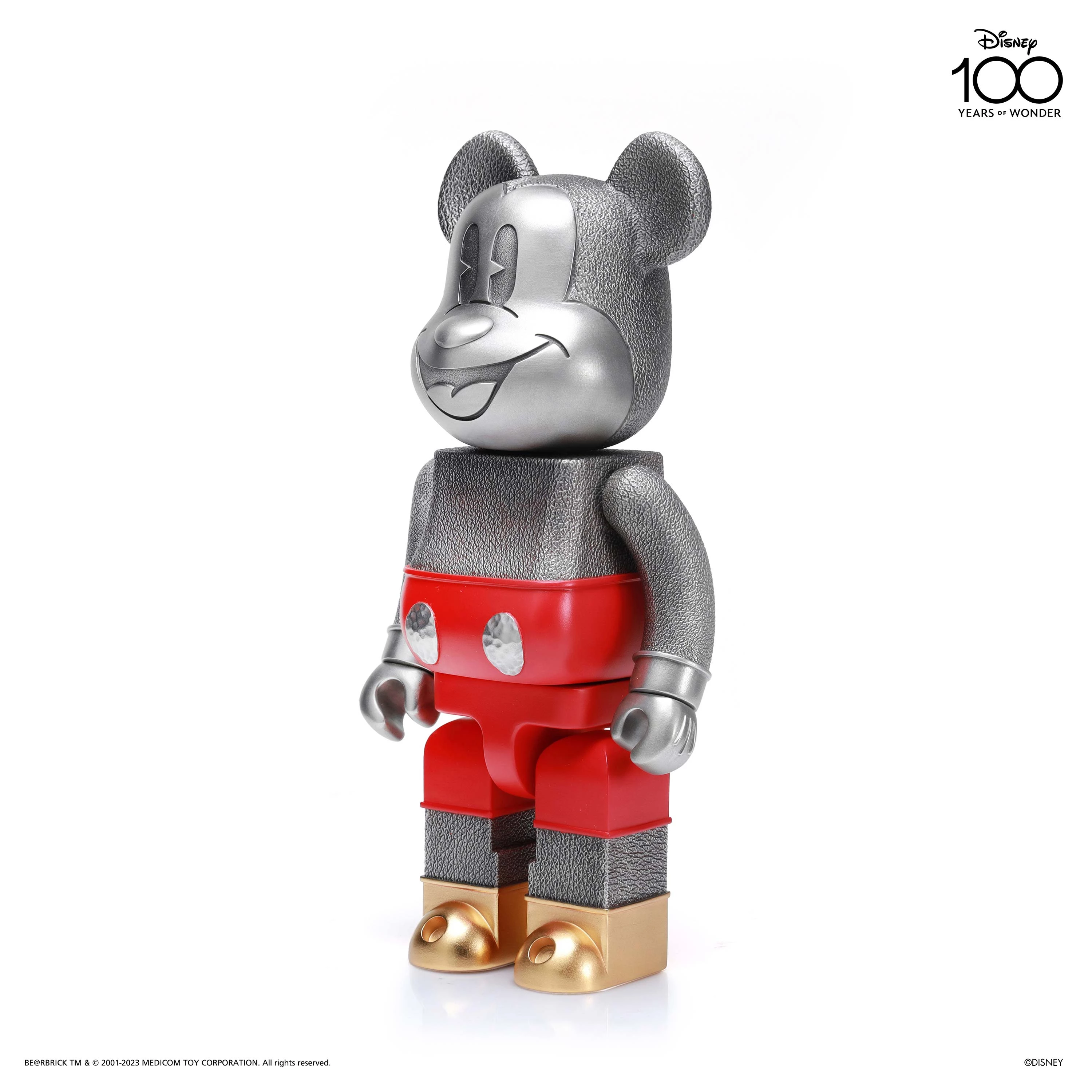 Special Edition Mickey Mouse Disney100 BE@RBRICK Royal Selangor - view 4