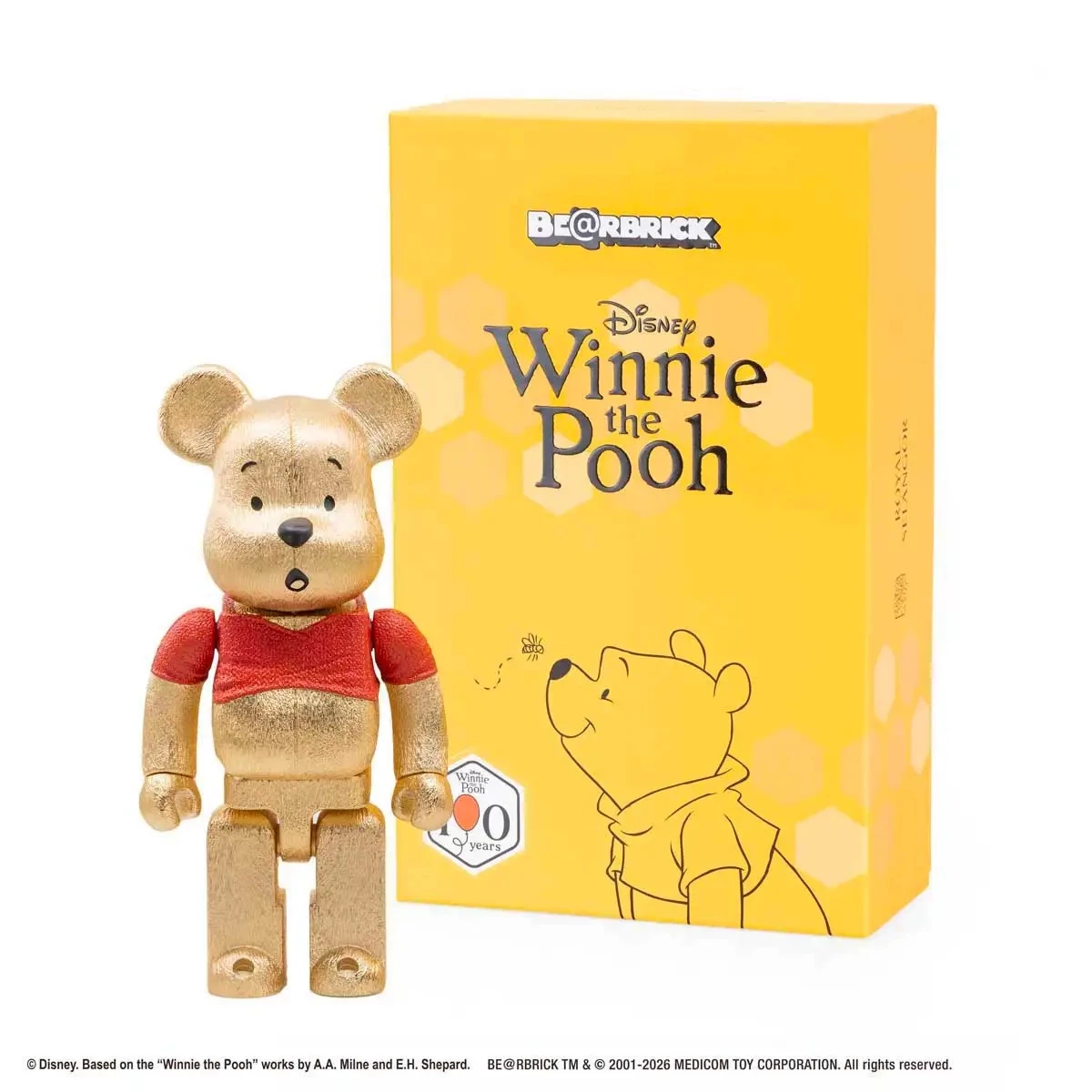 WINNIE THE POOH BE@RBRICK ROYAL SELANGOR 400% - view 6