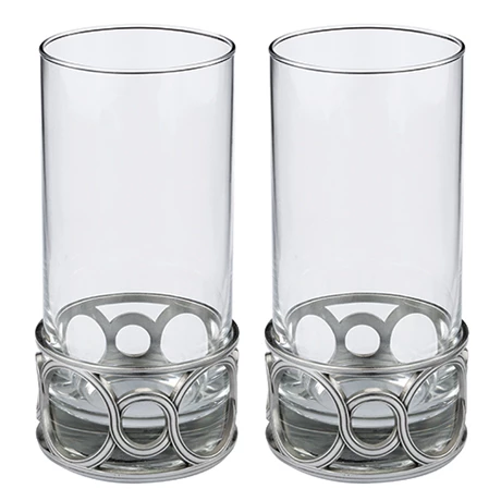 Medallion Highball Glass Pair - Chateau - main view