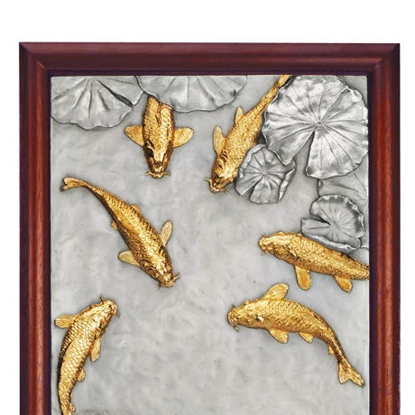 Koi Plaque - view 2