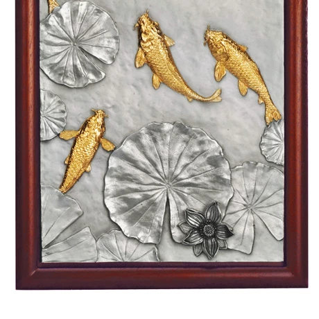 Koi Plaque - view 3