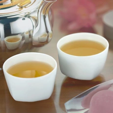 Four Gentlemen Teacup Pair - view 2