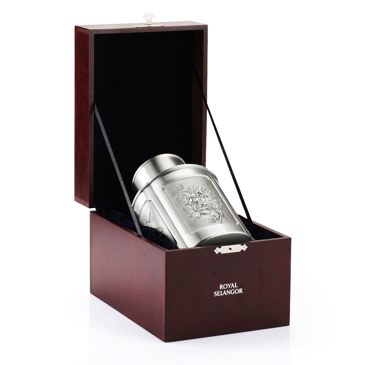 Four Seasons Tea Caddy LG in Wooden Gift Box
