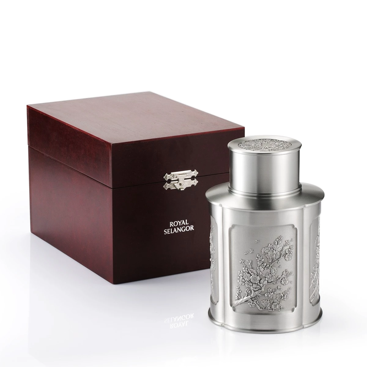 Four Seasons Tea Caddy LG in Wooden Gift Box - view 2