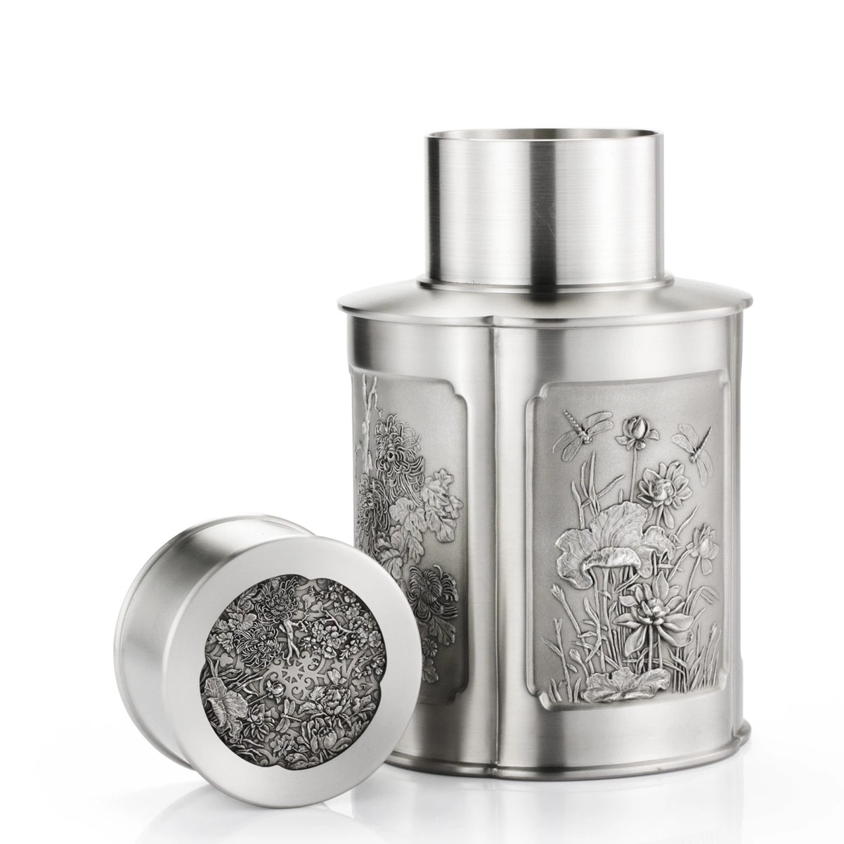 Four Seasons Tea Caddy LG in Wooden Gift Box - view 3