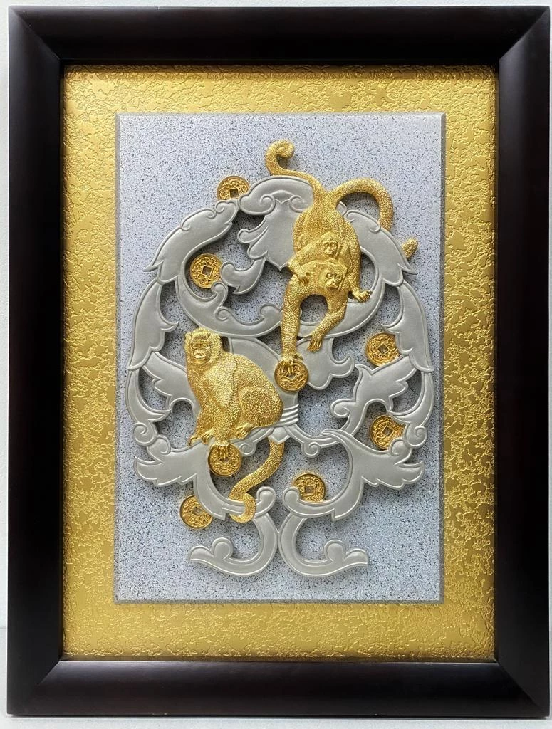 Year Of The Monkey Limited edition Plaque - main view