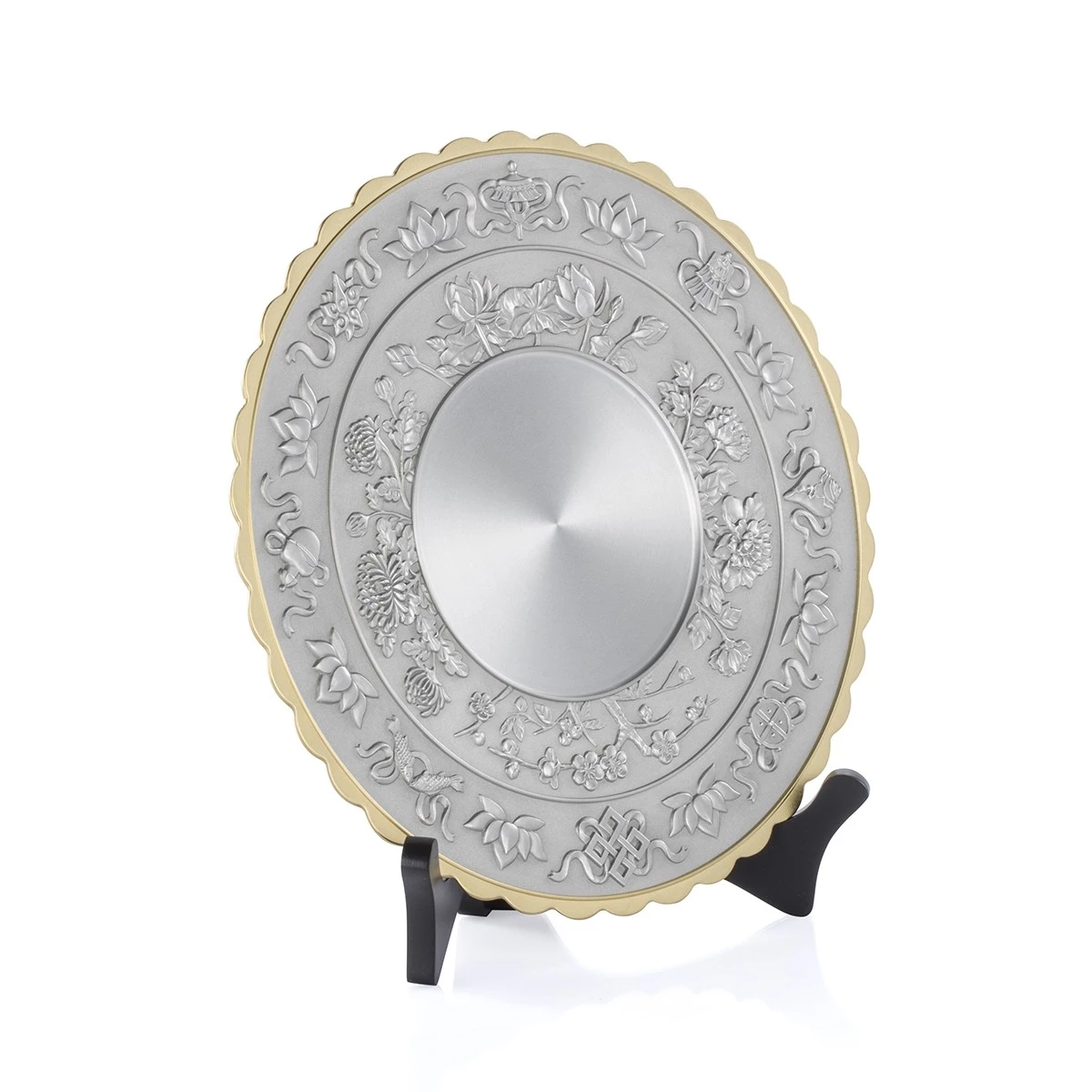 Auspicious Emblems Plate - Straits Expression - view 2