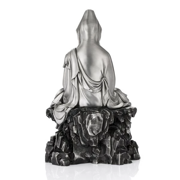 Celestial Blessings Contemplative Guan Yin Figurine LG - view 4